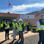 Visite chantier de construction du barrage Aït Ziat